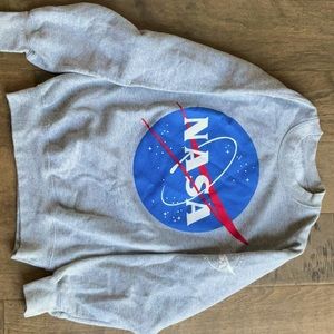 OFFICIAL LICENSED NASA grey sweatshirt